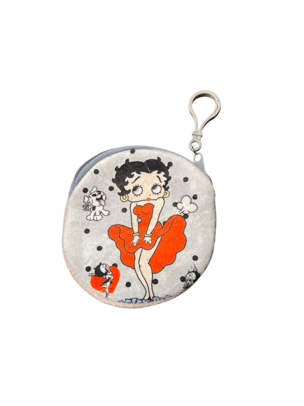BETTY BOOP PLUSH COIN PURSE BAG CHARM